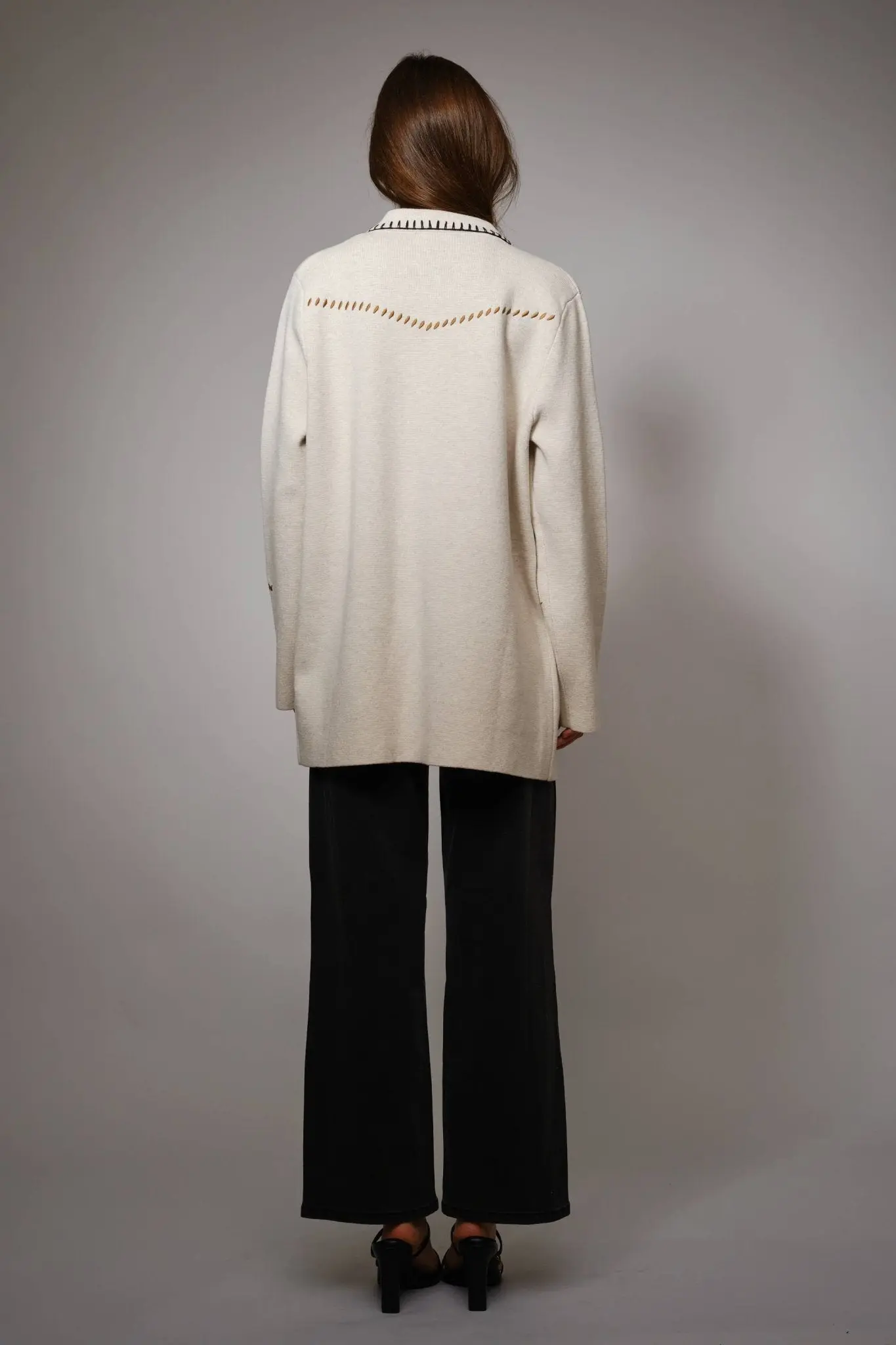Western Long Button-Up Jacket - Image 7