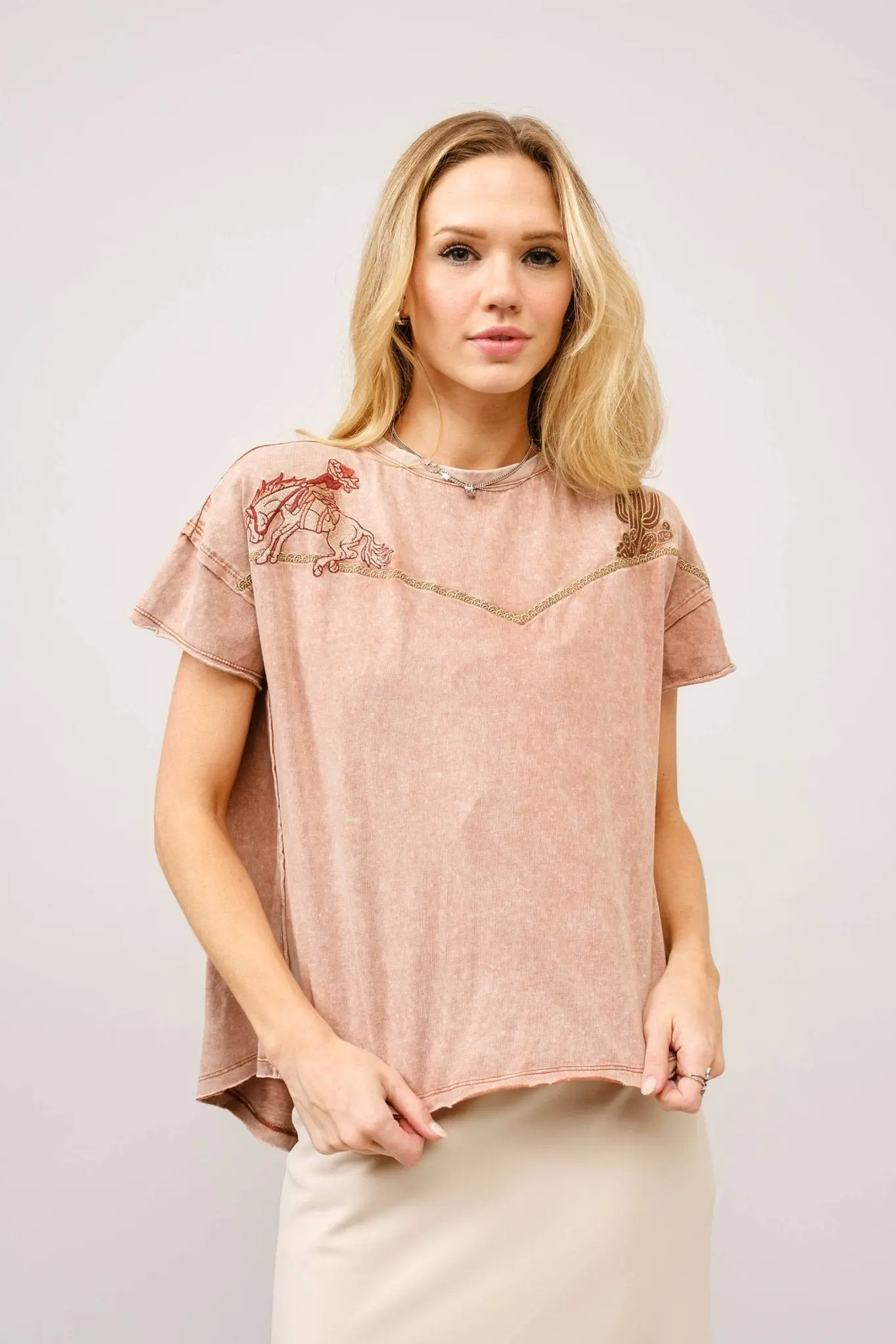 Western Yoke T-Shirt - Image 2