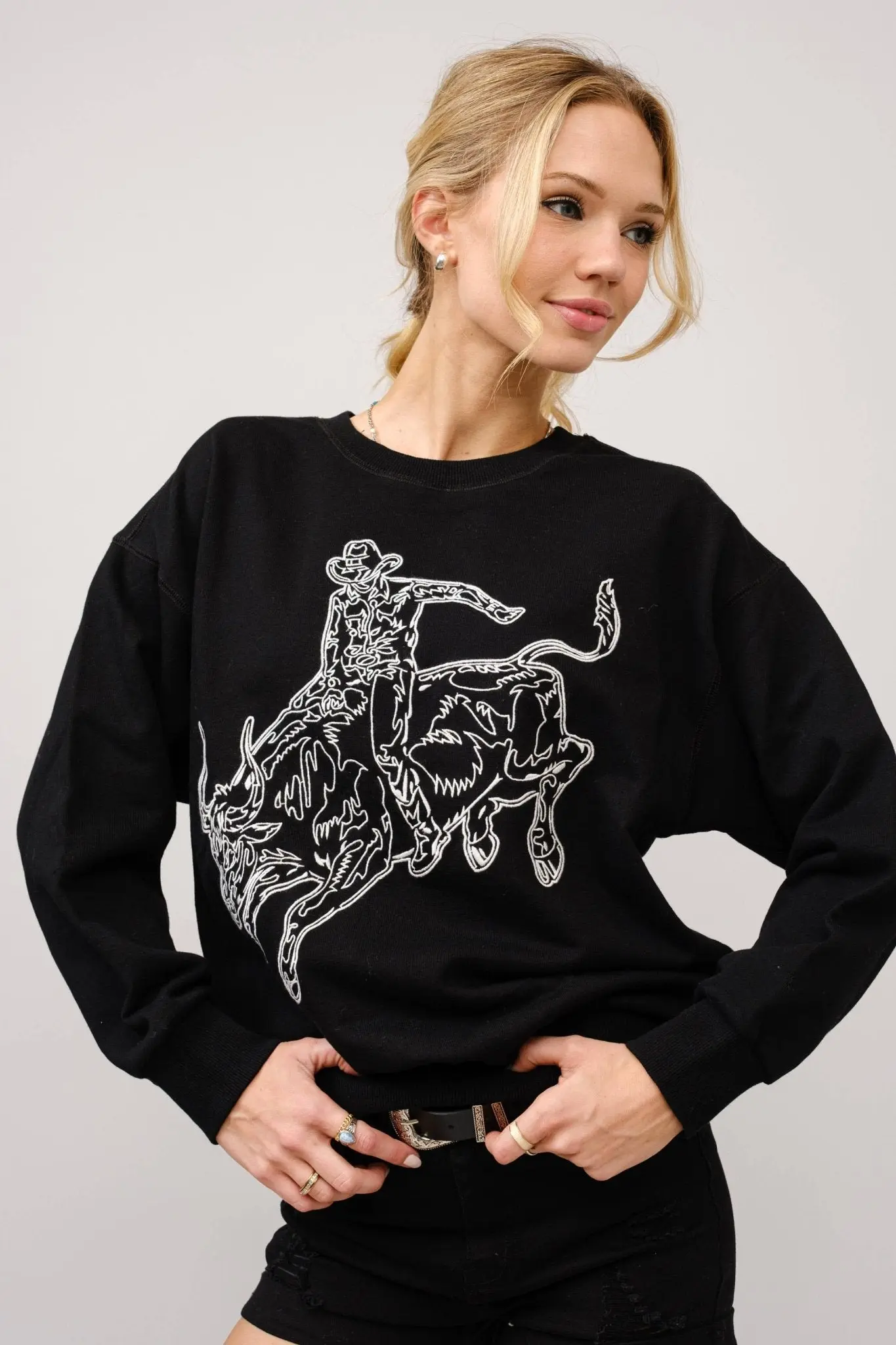 Buckin' Bronco Sweatshirt - Image 3