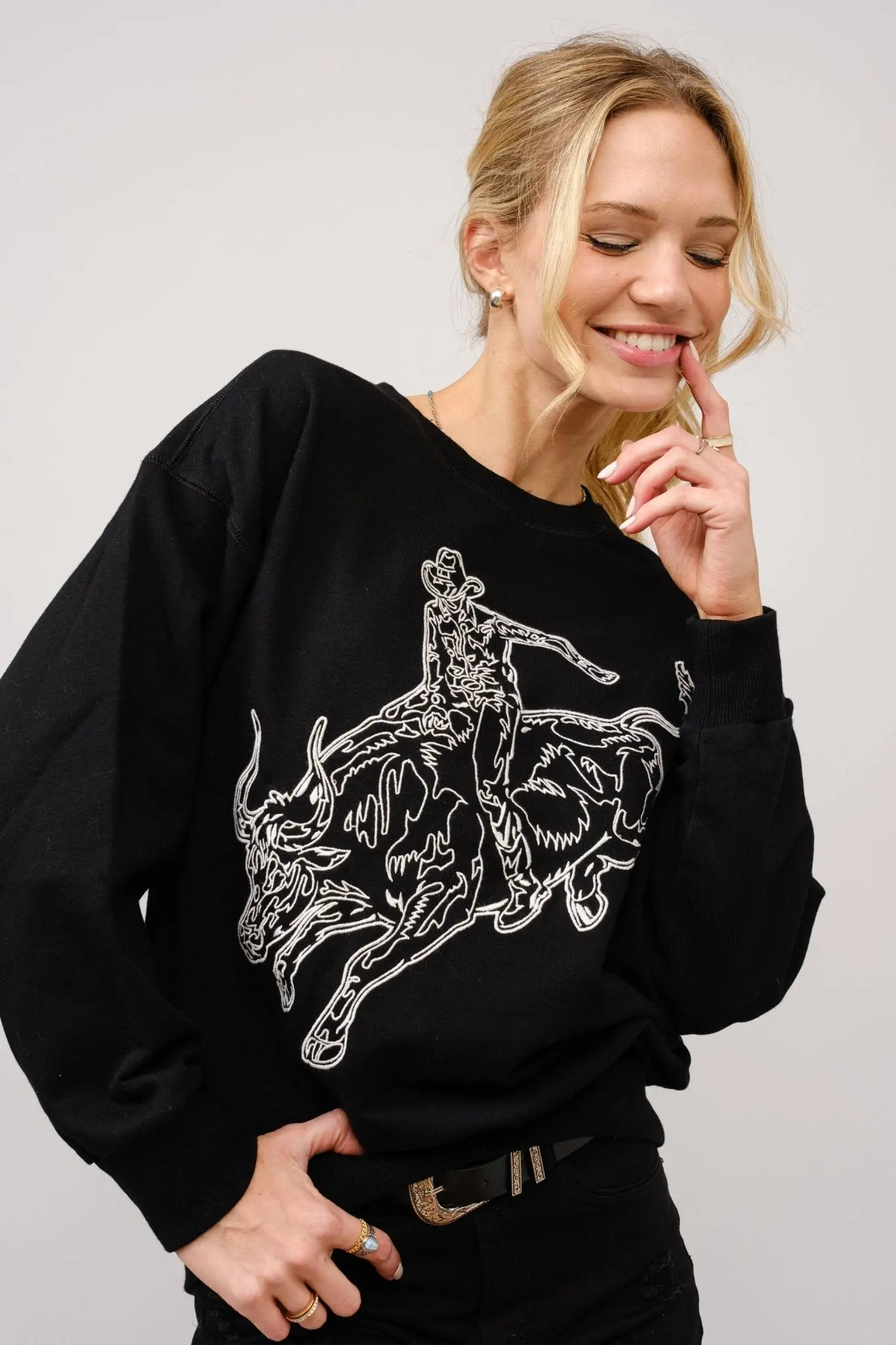 Buckin' Bronco Sweatshirt - Image 5