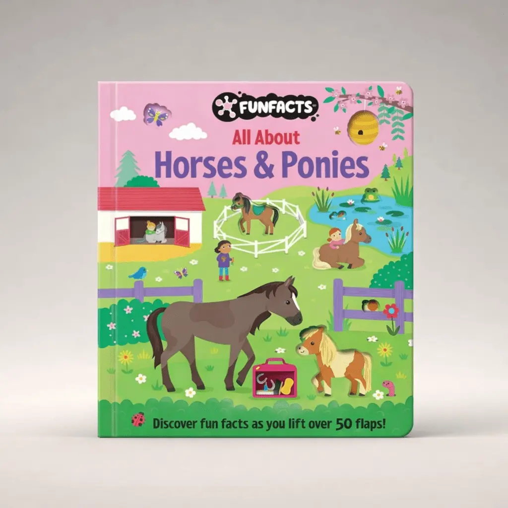 All About Horses & Ponies: Lift-the-Flap Book
