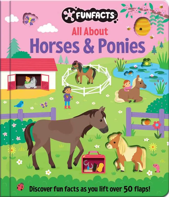 All About Horses & Ponies: Lift-the-Flap Book - Image 3