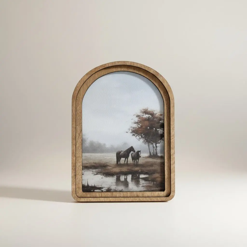 Horses at Daybreak Art