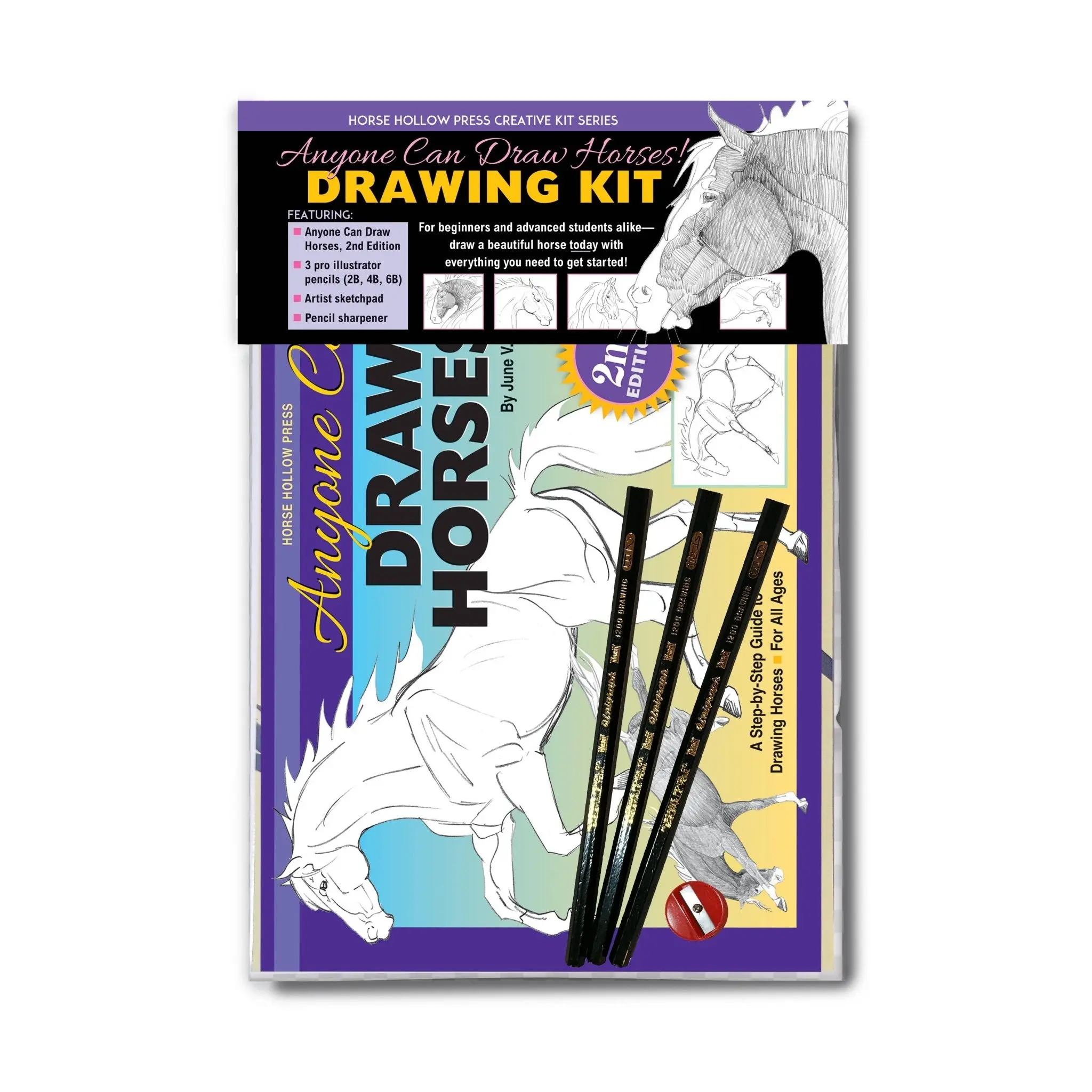 Anyone Can Draw Horses Art Kit - Image 5