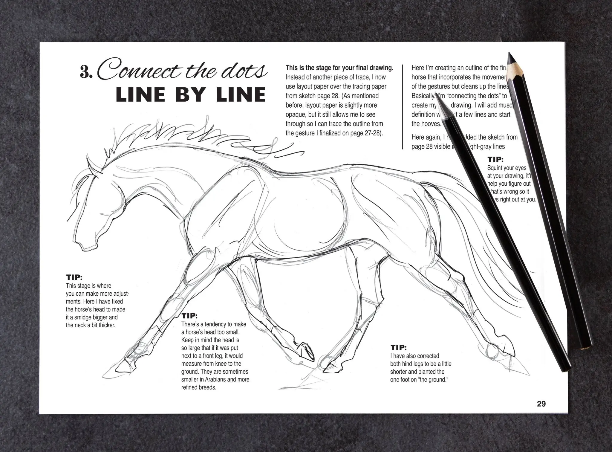 Anyone Can Draw Horses Art Kit - Image 8