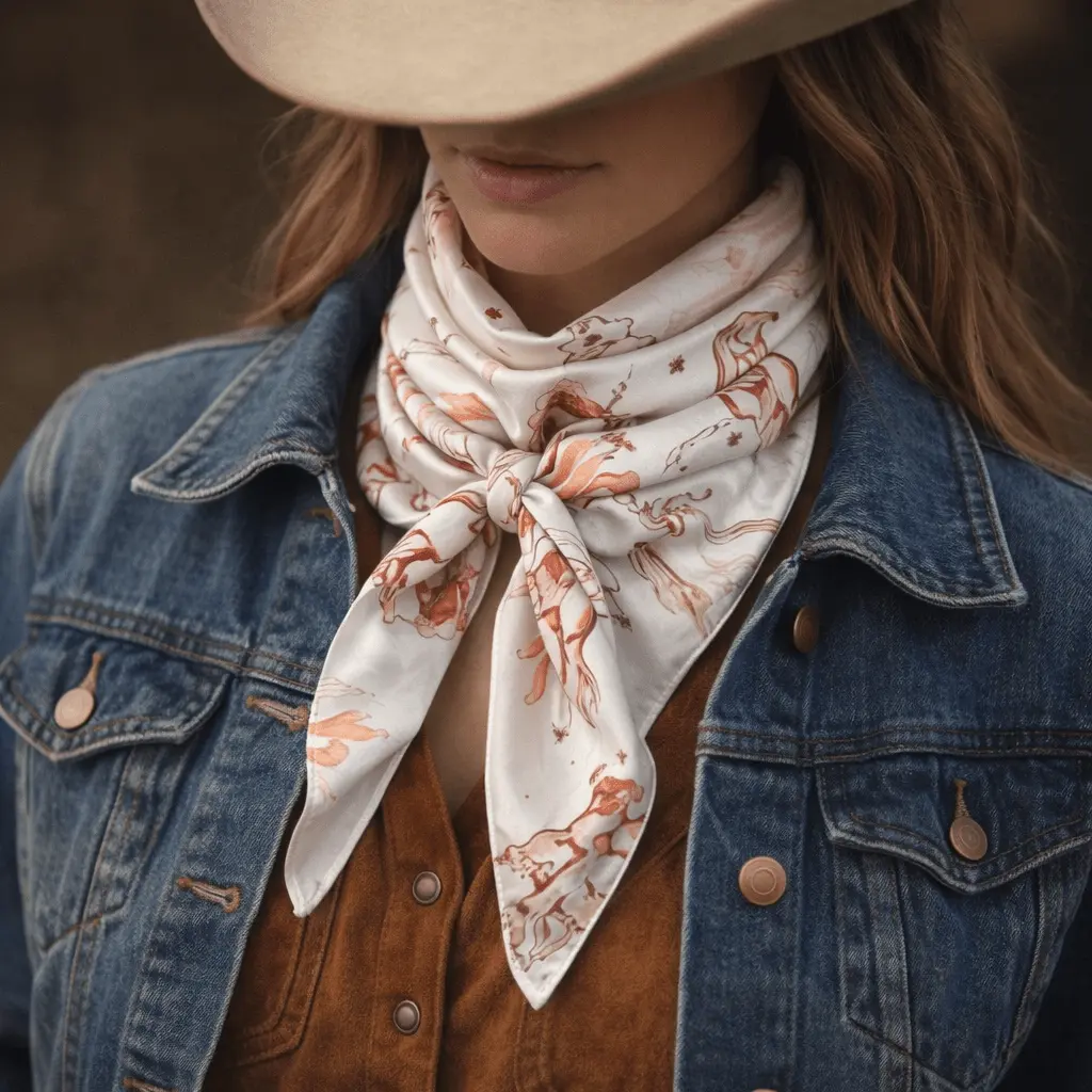 Cowgirl Up Wild Rag - Image 5