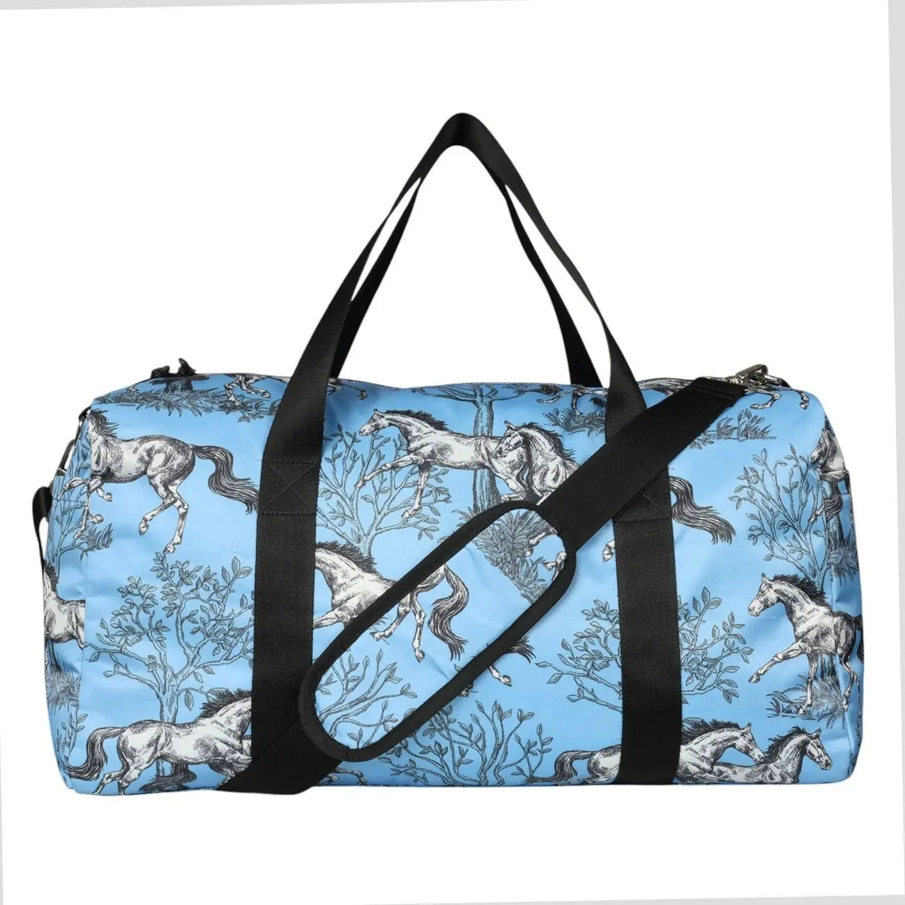 Blue Skies Horse Duffle Bag - Image 4