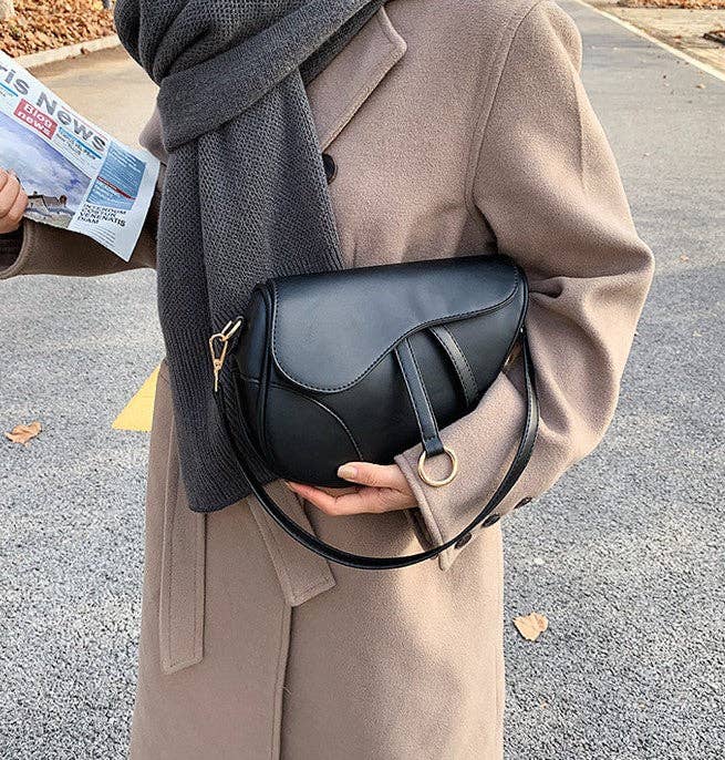 Saddle Shoulder Handbag - Image 2