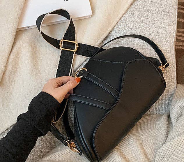 Saddle Shoulder Handbag - Image 4