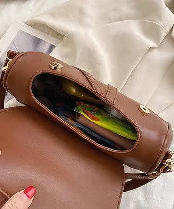 Saddle Shoulder Handbag - Image 6