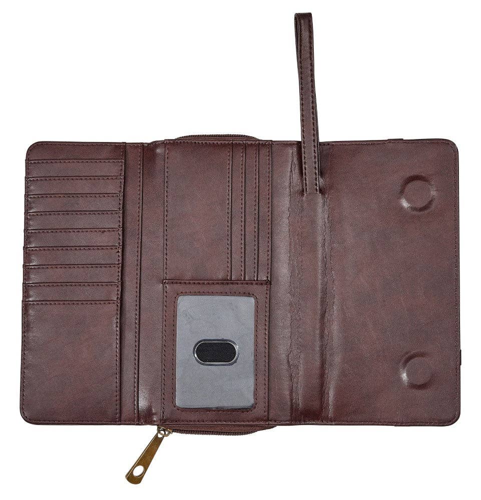 Snaffle Bit Leather Wallet - Image 4