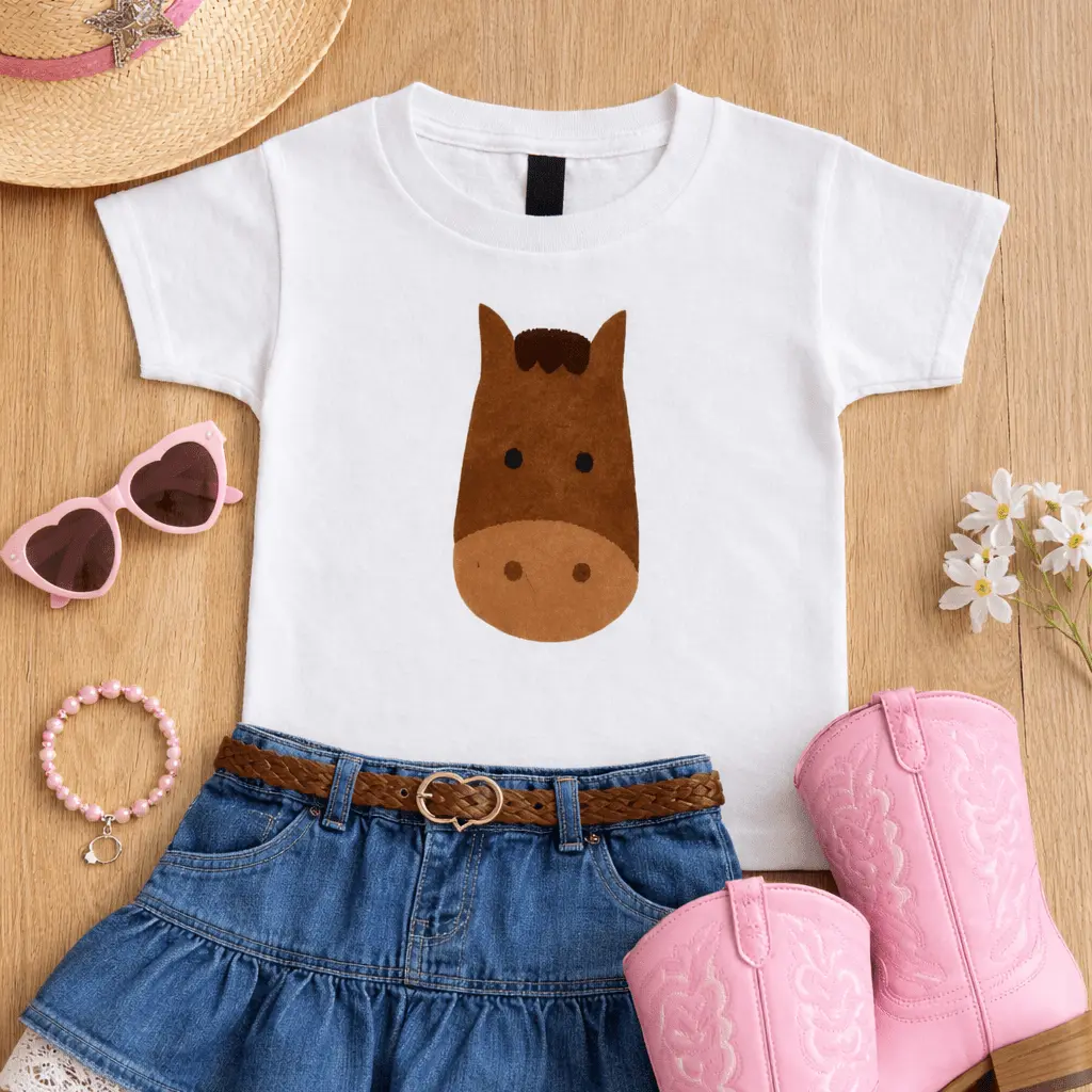 Barn Buddy Horse Toddler Tee - Image 3