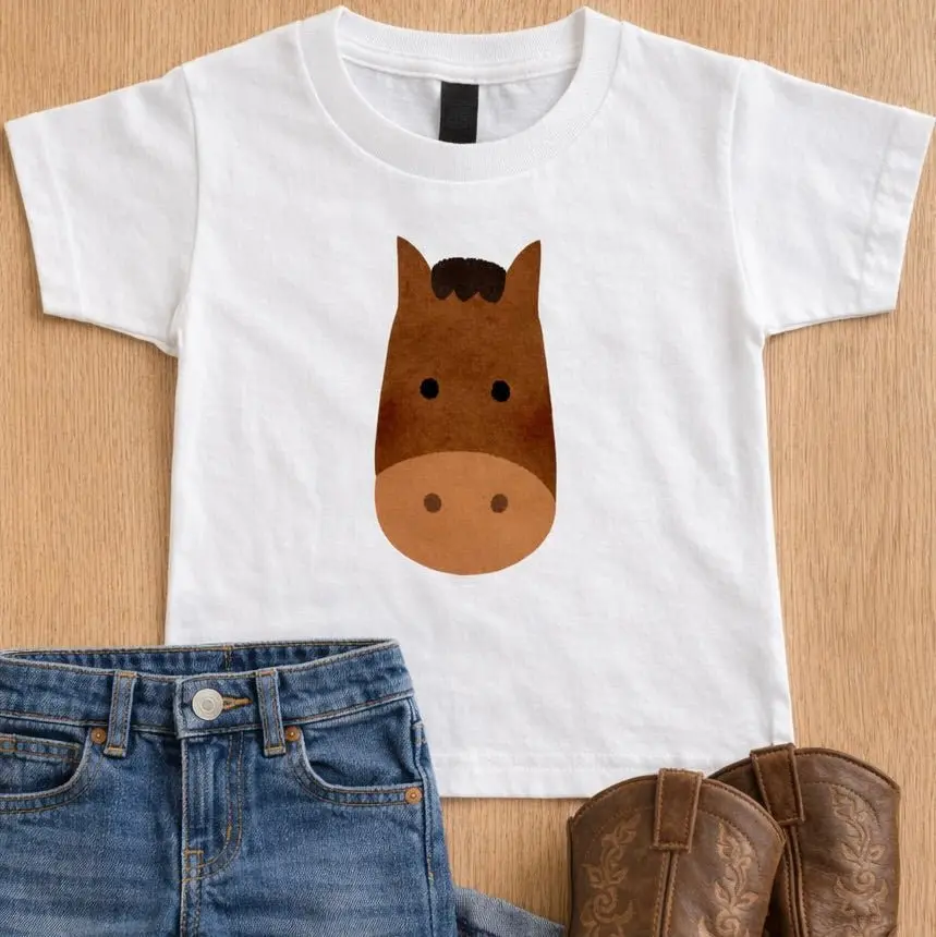 Barn Buddy Horse Toddler Tee - Image 5