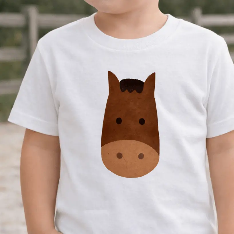 Barn Buddy Horse Toddler Tee - Image 6