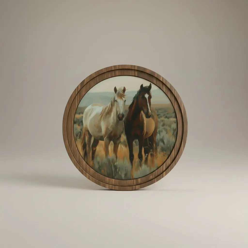Best Horse Friends Framed Art