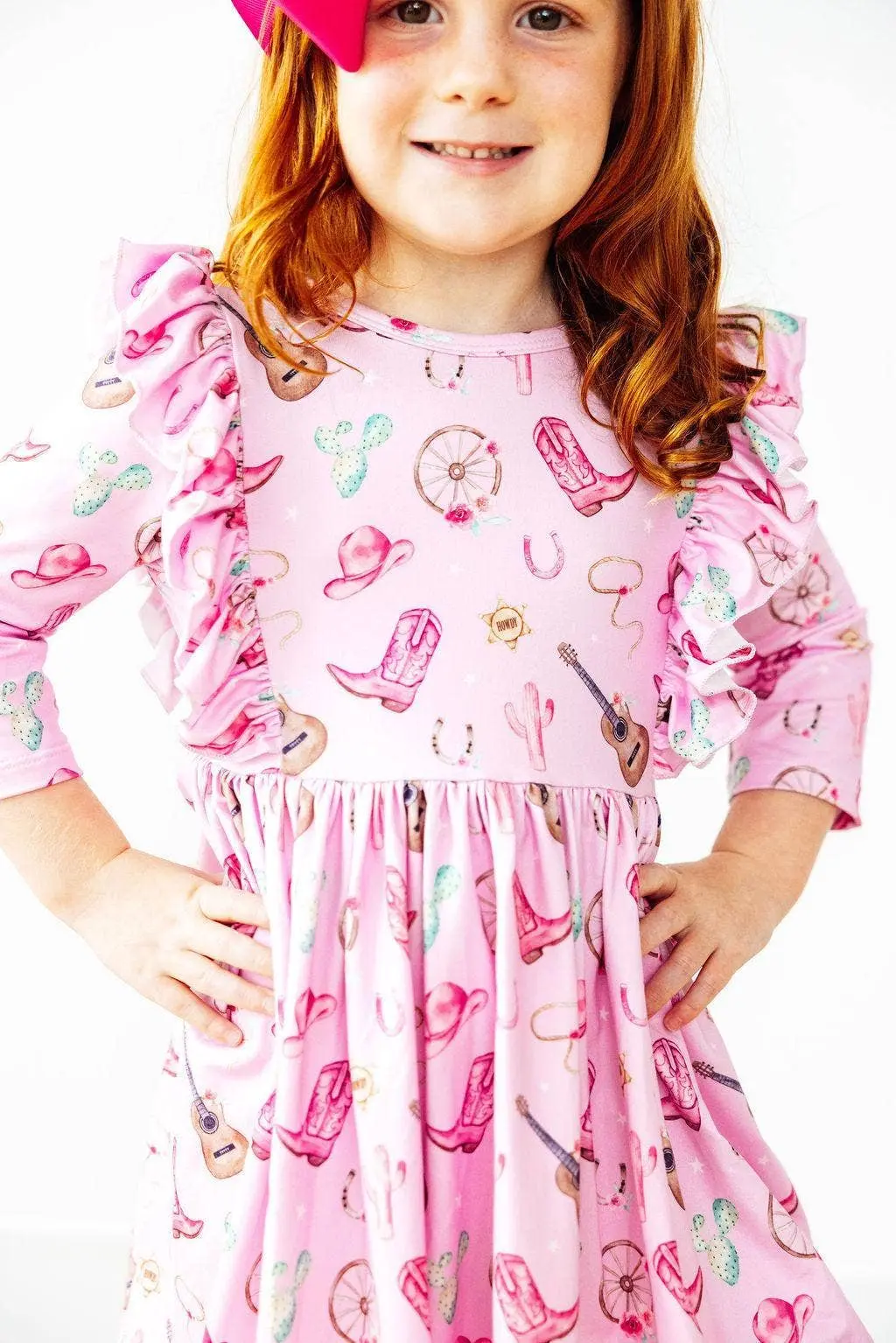 Boot Scootin' Ruffle Dress - Image 10
