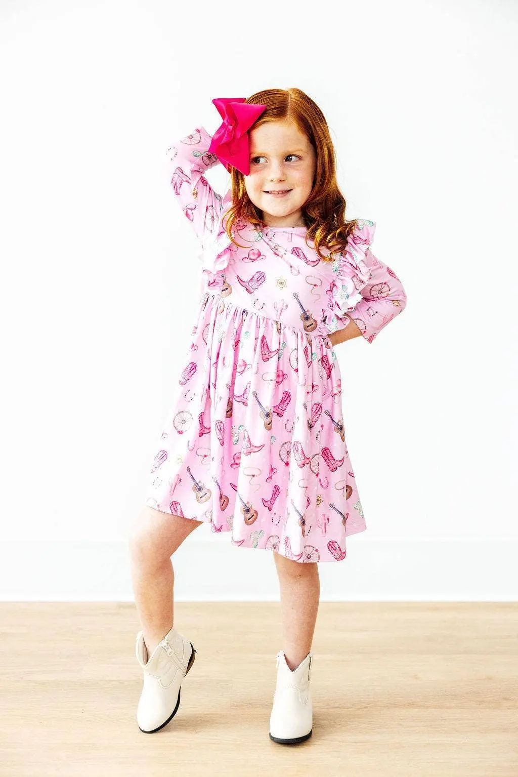 Boot Scootin' Ruffle Dress - Image 11