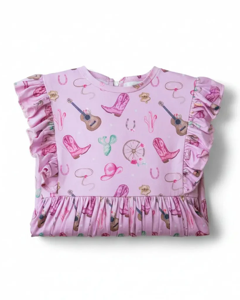 Boot Scootin' Ruffle Dress - Image 3