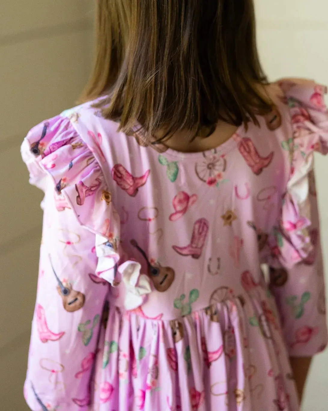 Boot Scootin' Ruffle Dress - Image 6