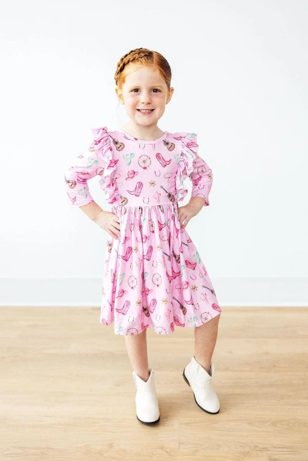 Boot Scootin' Ruffle Dress - Image 9