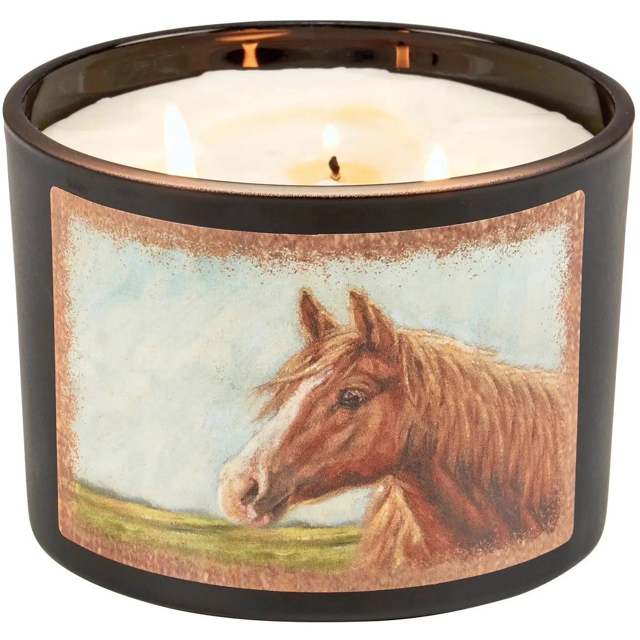 Chestnut Horse Candle - Image 5