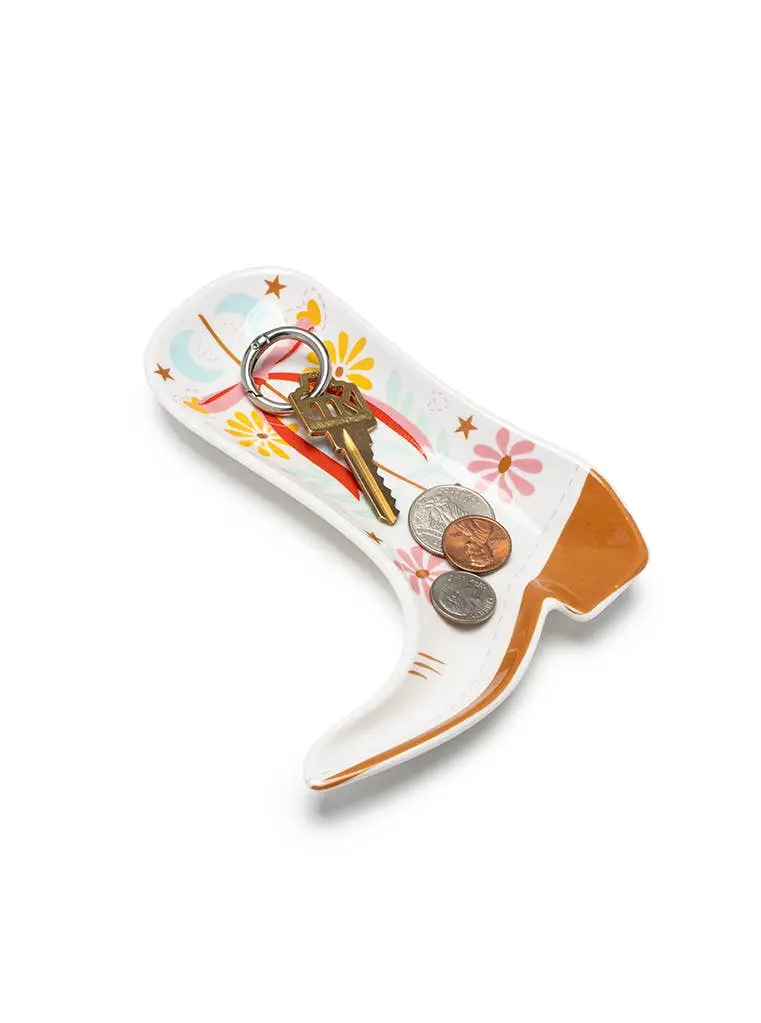 Cowgirl Boot Trinket Tray - Image 2