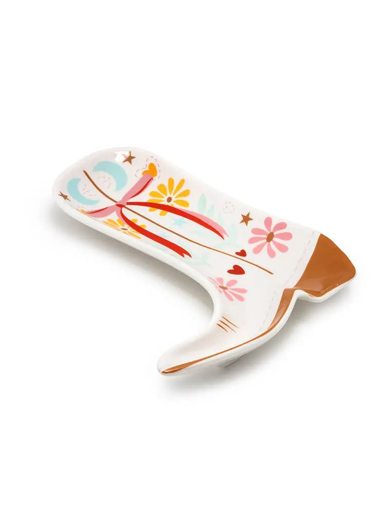 Cowgirl Boot Trinket Tray - Image 3