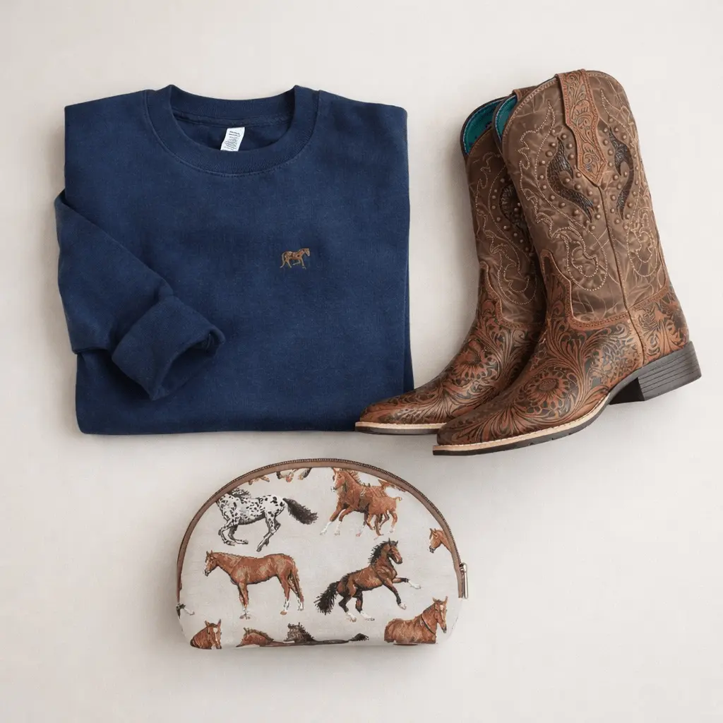 Heritage Horse Sweatshirt - Image 6