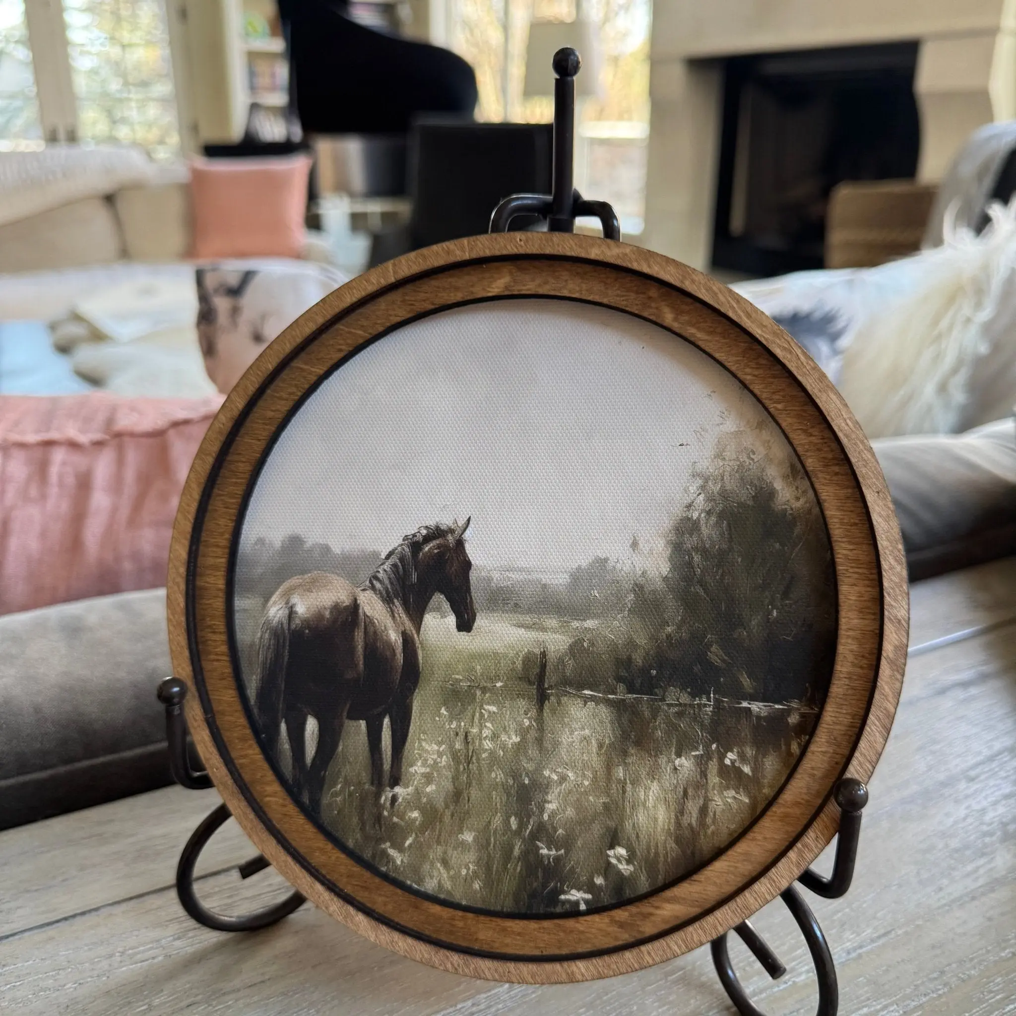 Among the Meadow Horse Art - Image 3