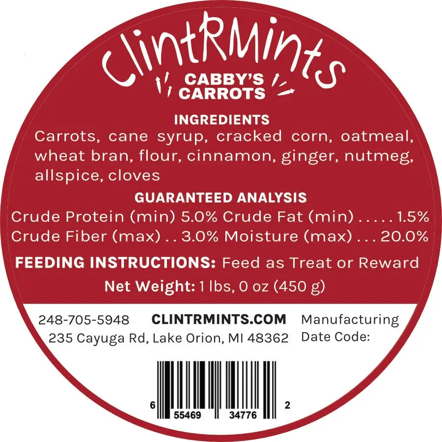 Cabby's Carrots Horse Treats (1 lb) - Image 5