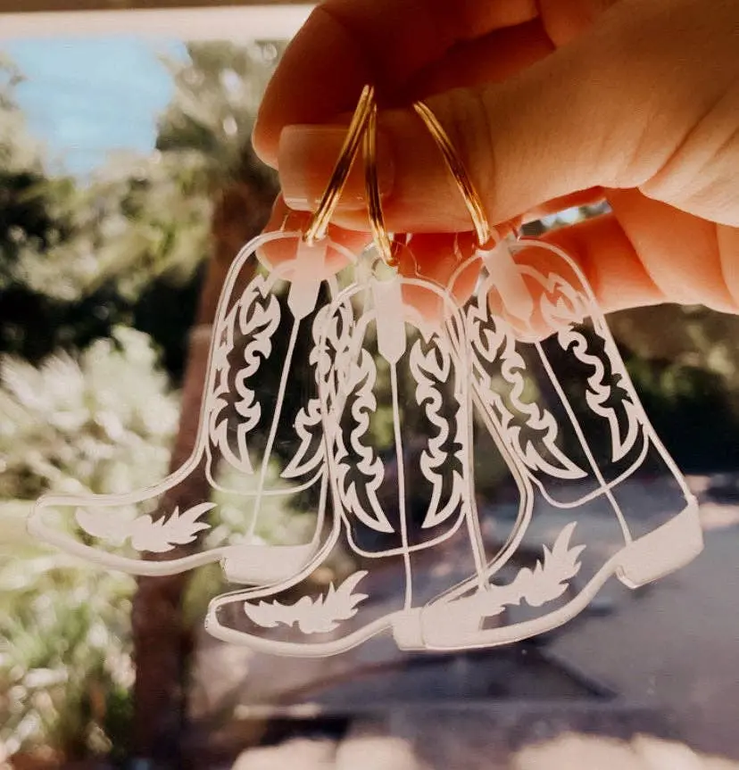 Cowboy Boot Keychain - Image 3