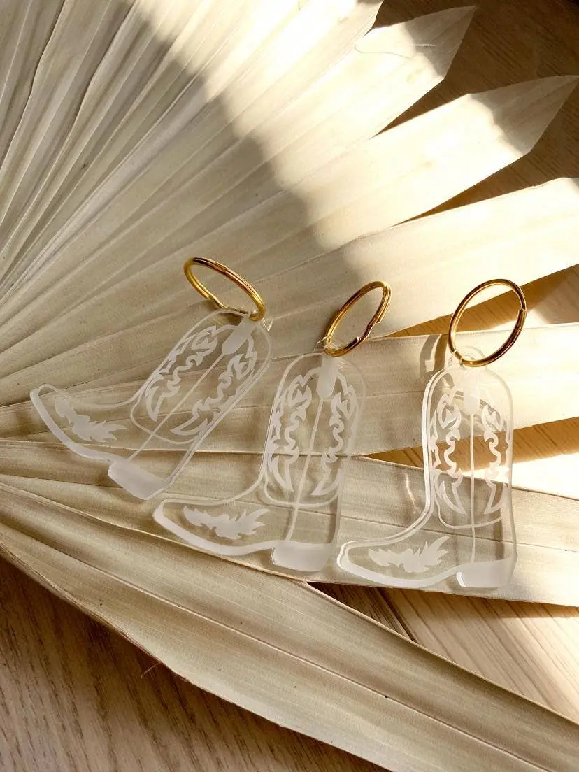 Cowboy Boot Keychain - Image 4