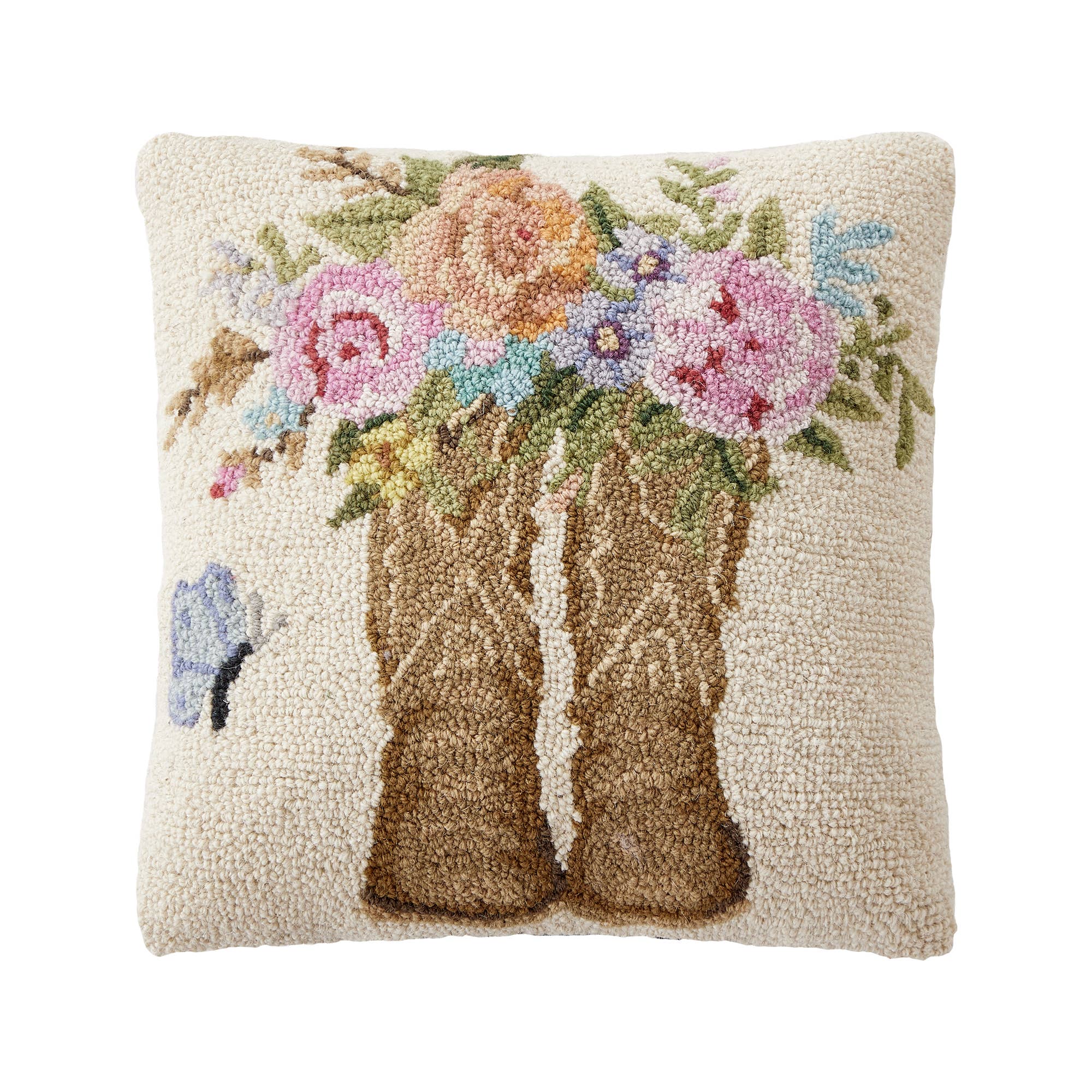 Floral Boots Hook Pillow - Image 3