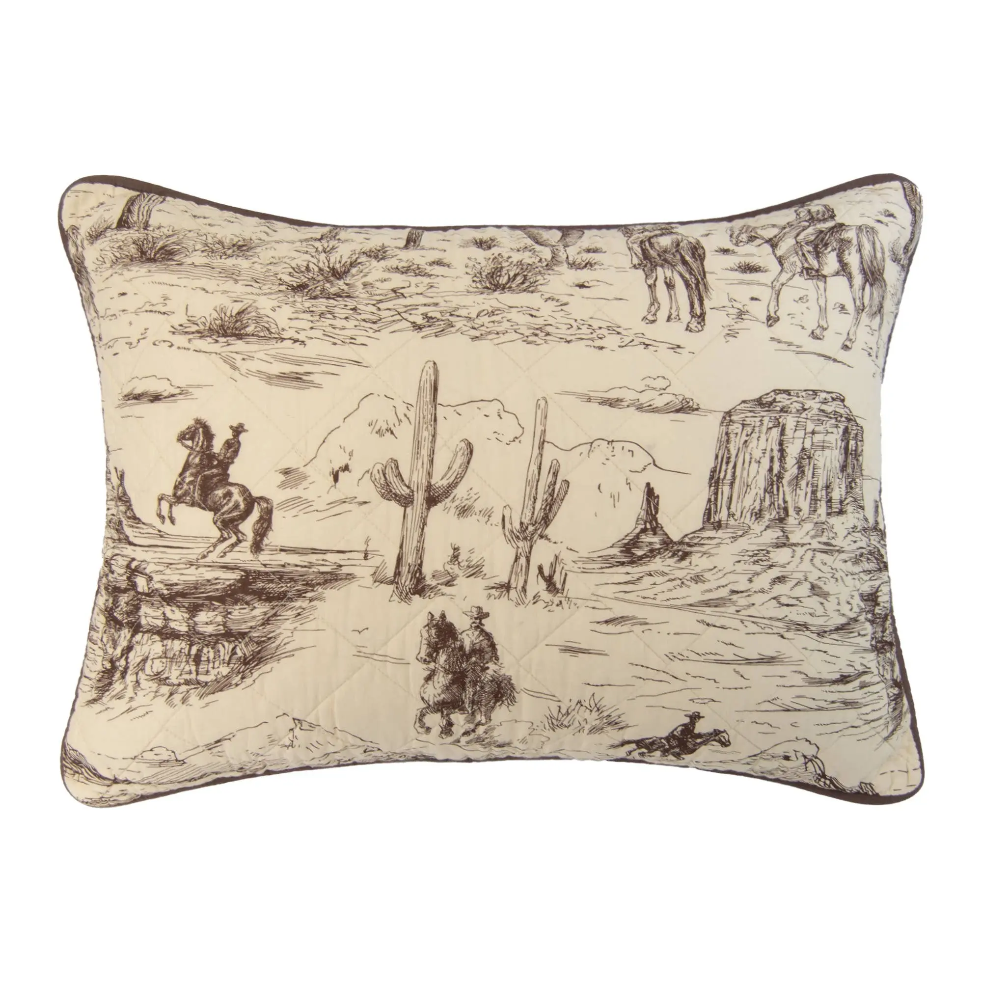 Horse & Cowboy Twin Quilt - Image 4