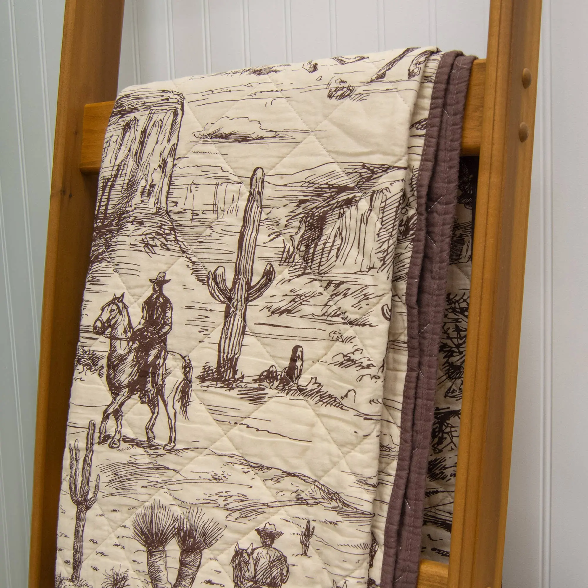 Horse & Cowboy Throw - Image 2