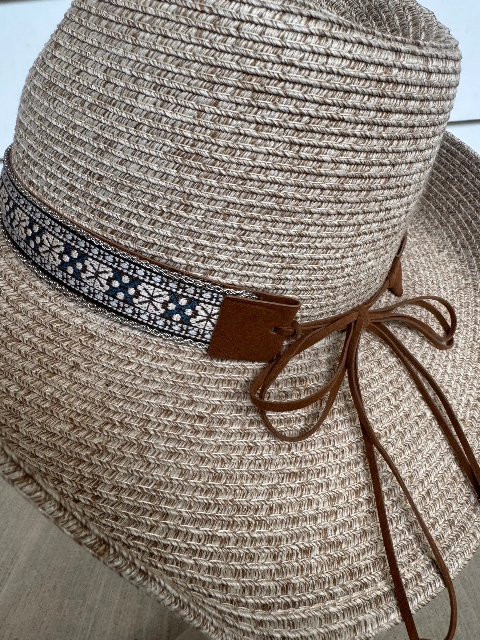 Cowgirl Turquoise Concho Hat - Image 5