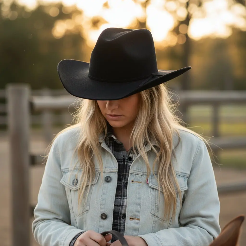 Cowboy Classic Wool Hat - Image 2
