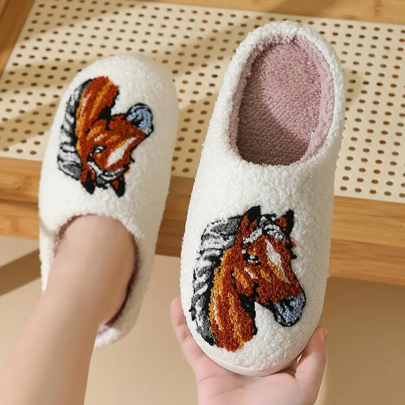 Cozy Horse Slippers - Image 3