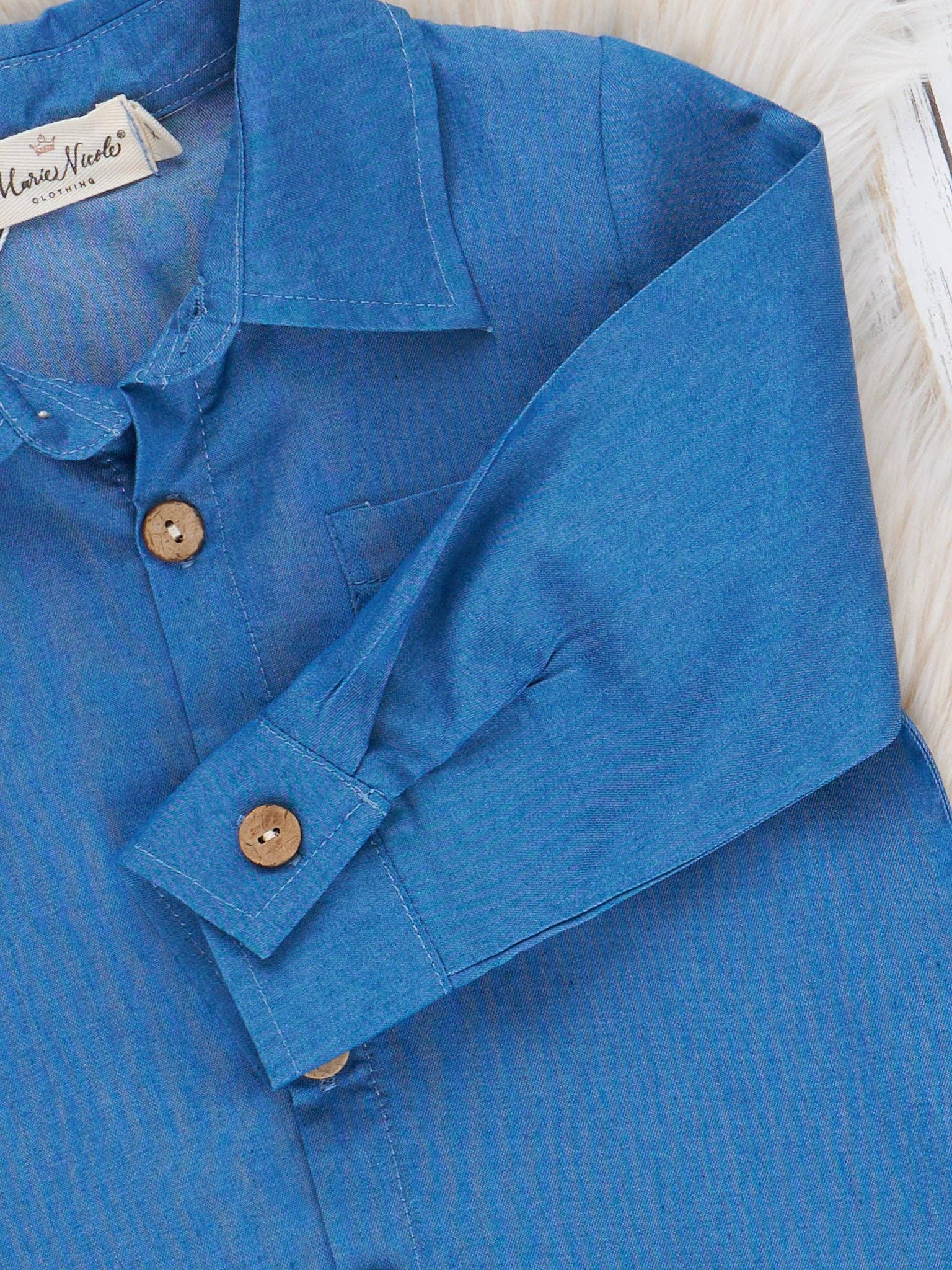 Embroidered Pasture Pony Button Up - Image 3