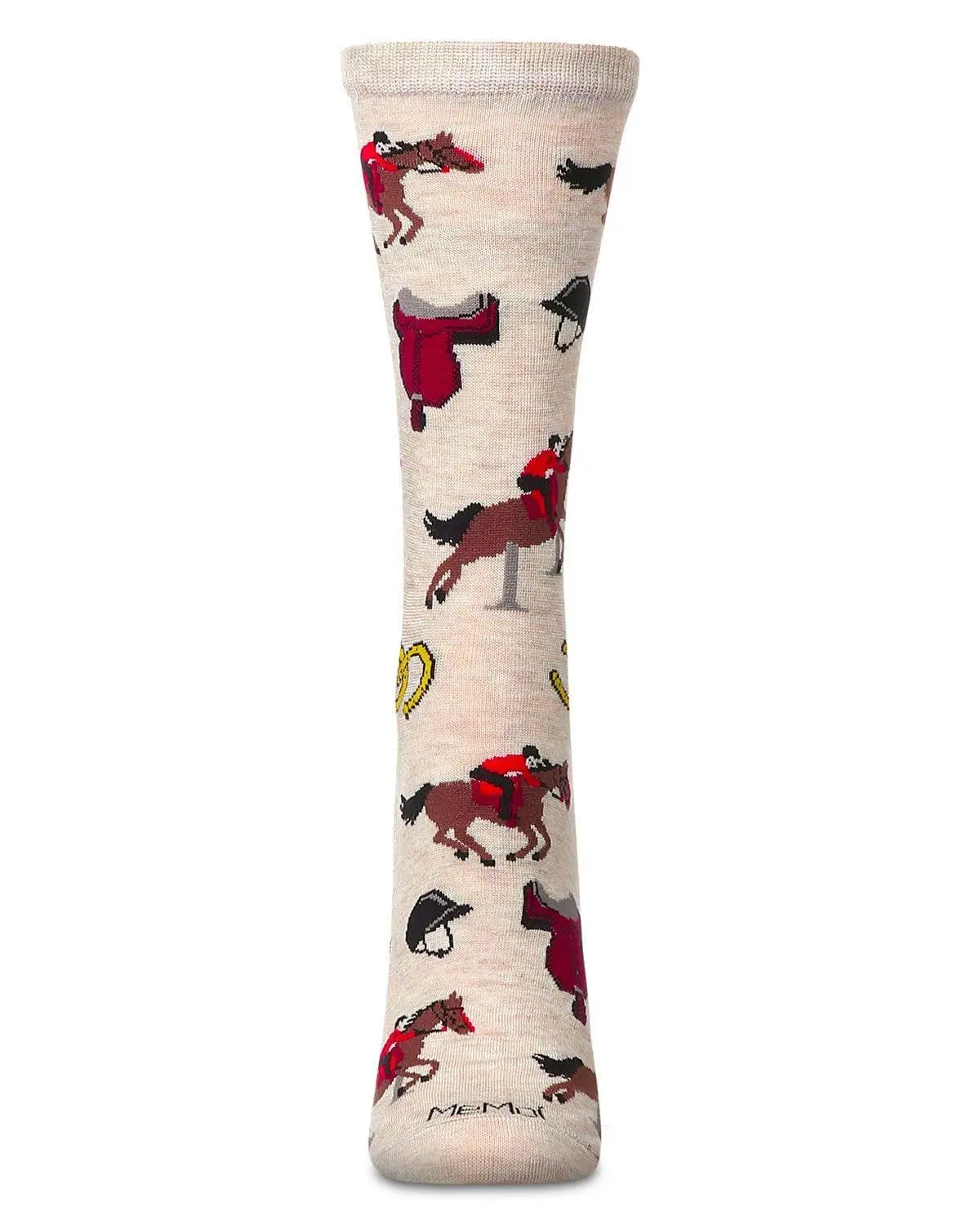 Equestrian Bamboo Crew Socks - Image 2
