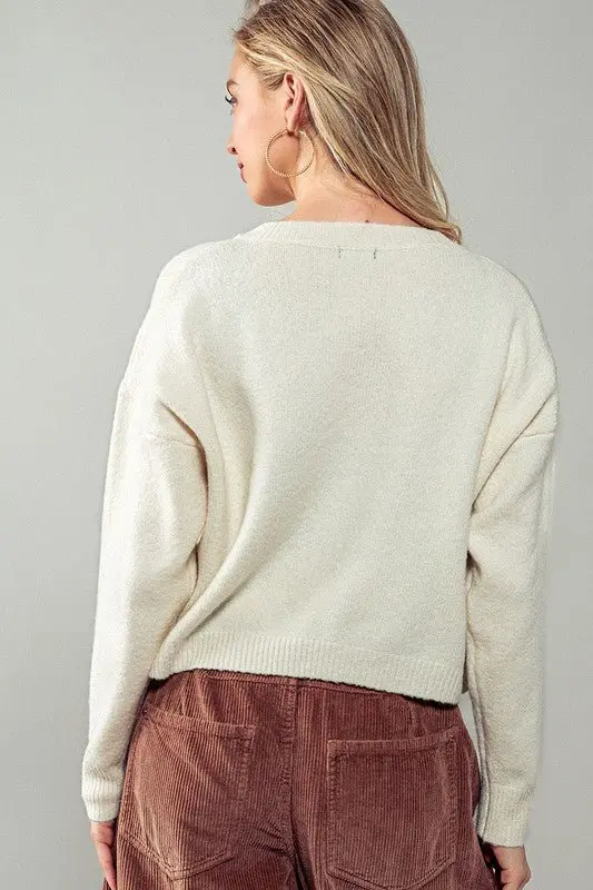 Equestrian Dream Cropped Cardigan - Image 4
