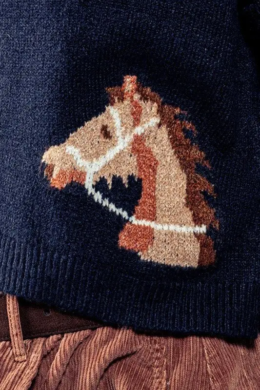 Equestrian Dream Cropped Cardigan - Image 8