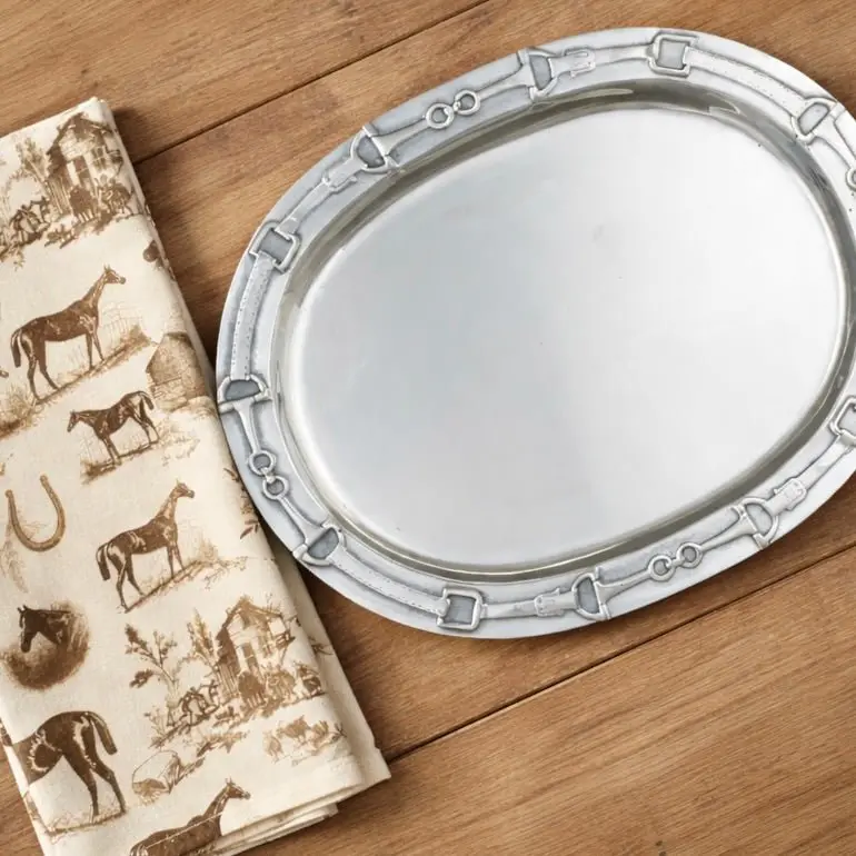 Equestrian Oval Platter - Image 5