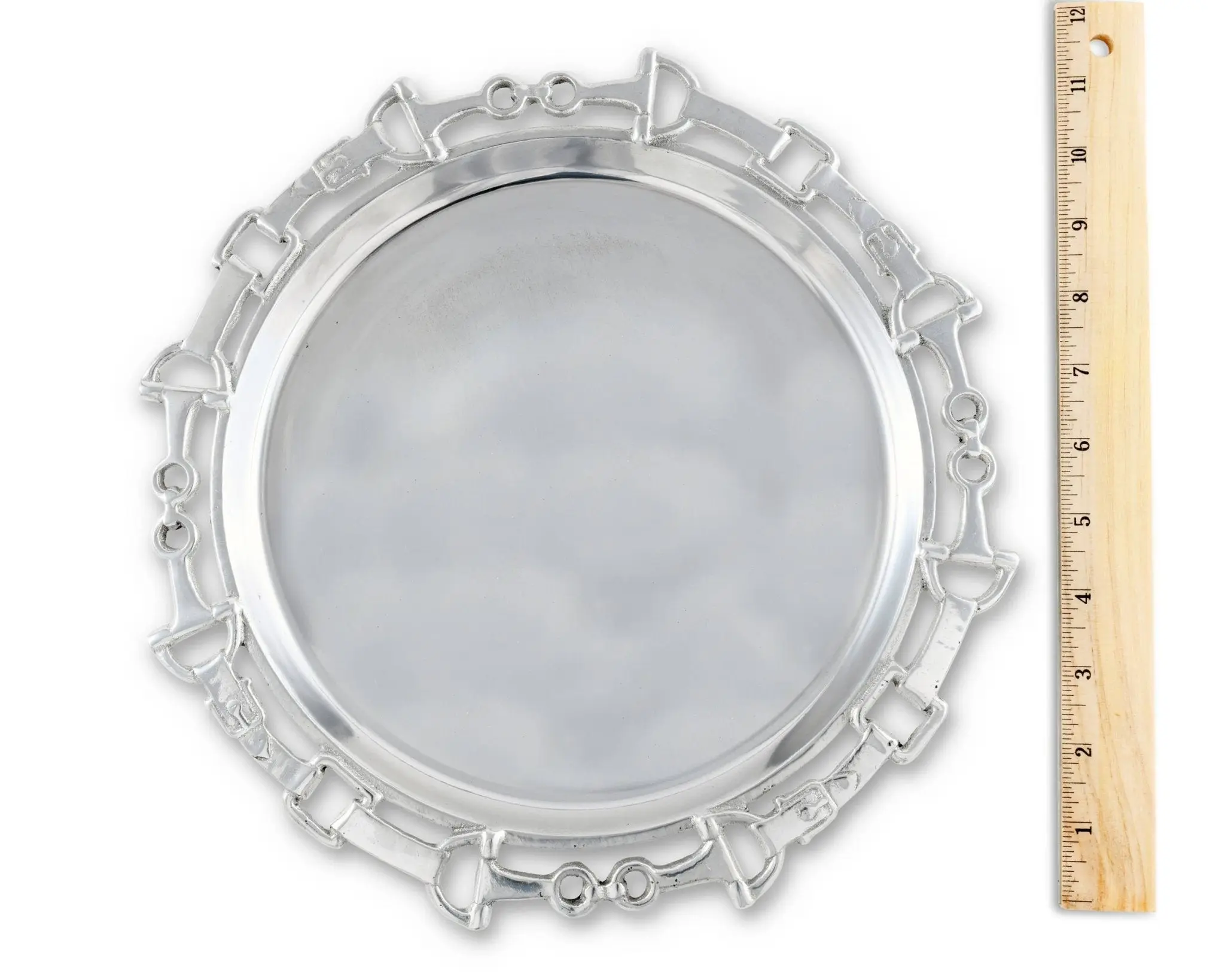Snaffle Bit Equestrian Round Tray - Image 5