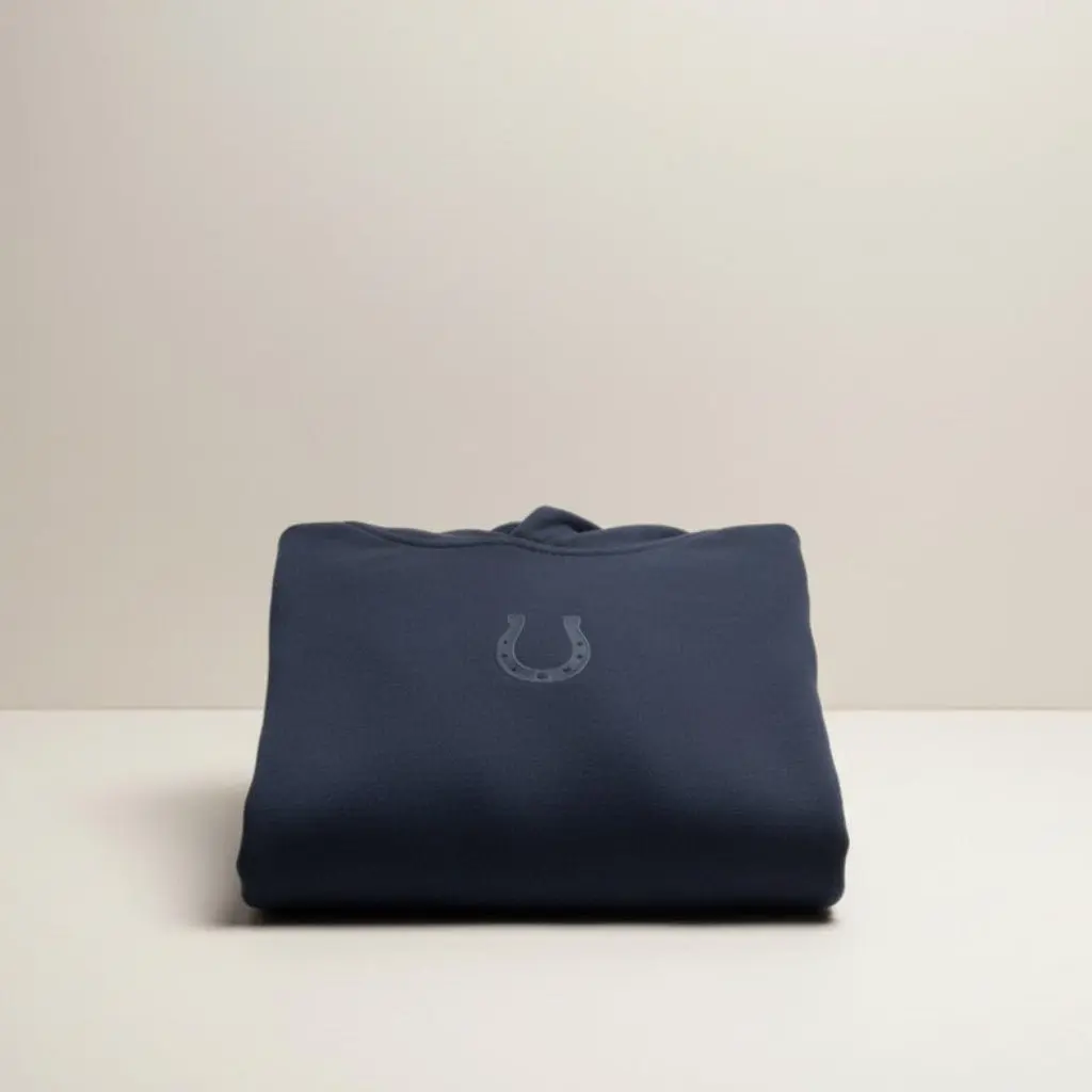 Fortuna Horseshoe Black Hoodie - Image 6