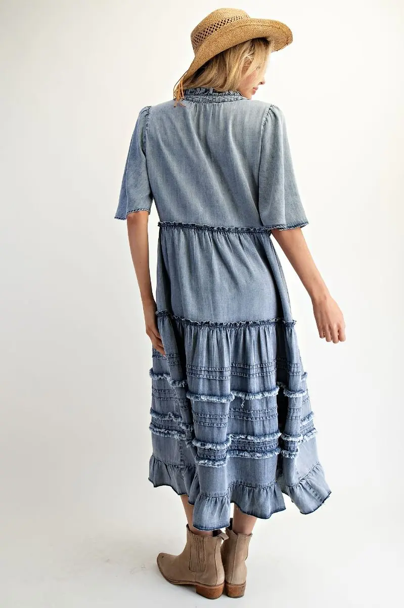 Fanny Western Denim Dress - Image 4