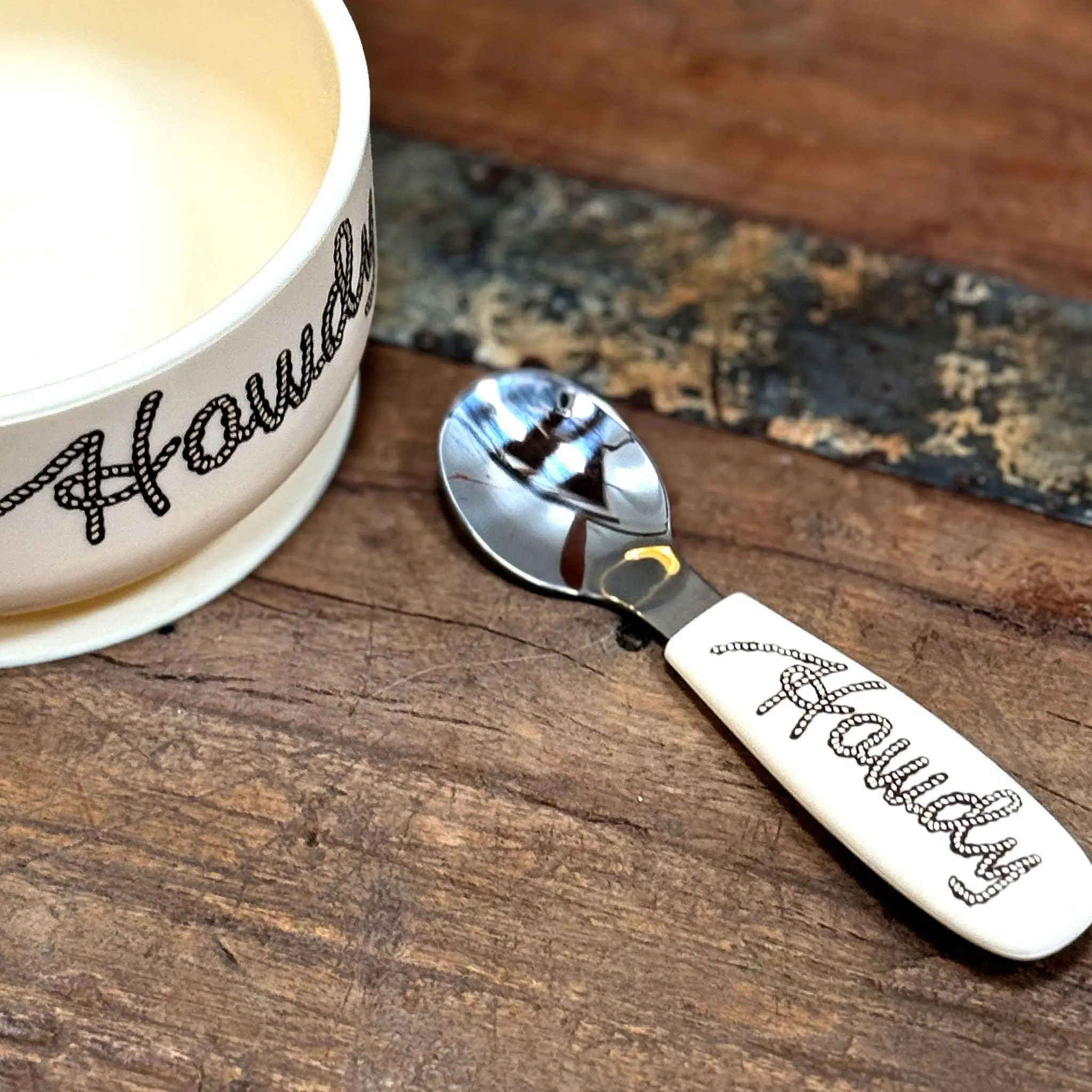 Howdy Suction Bowl & Spoon - Image 4