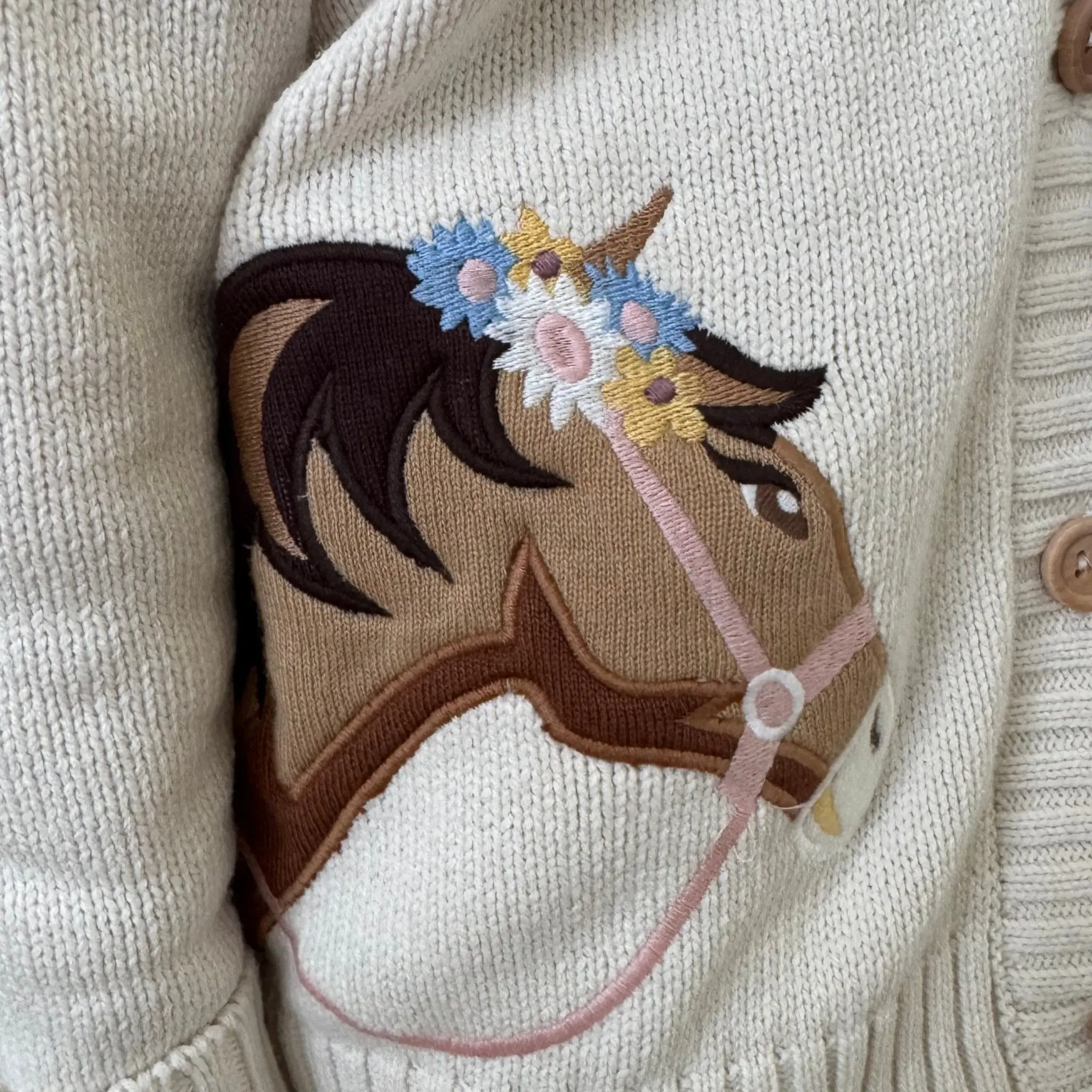 Bridle Up Pony Cardigan - Image 5