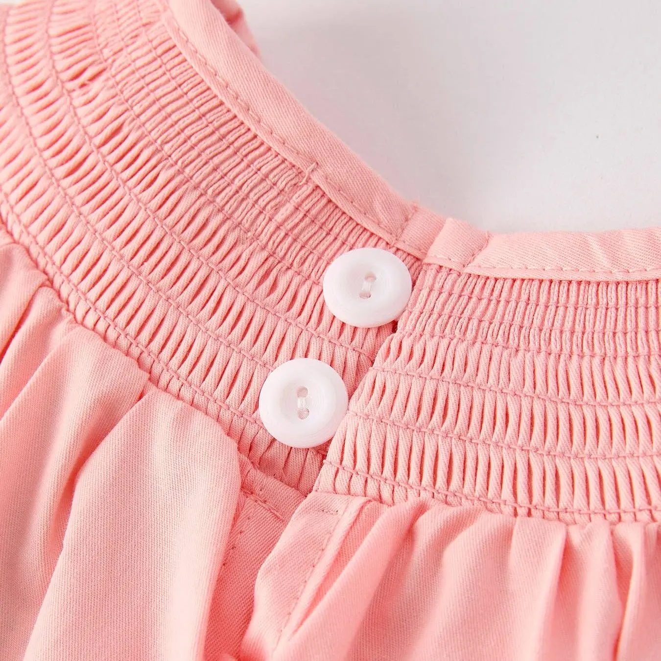 Pink Pony Embroidered Dress - Image 7