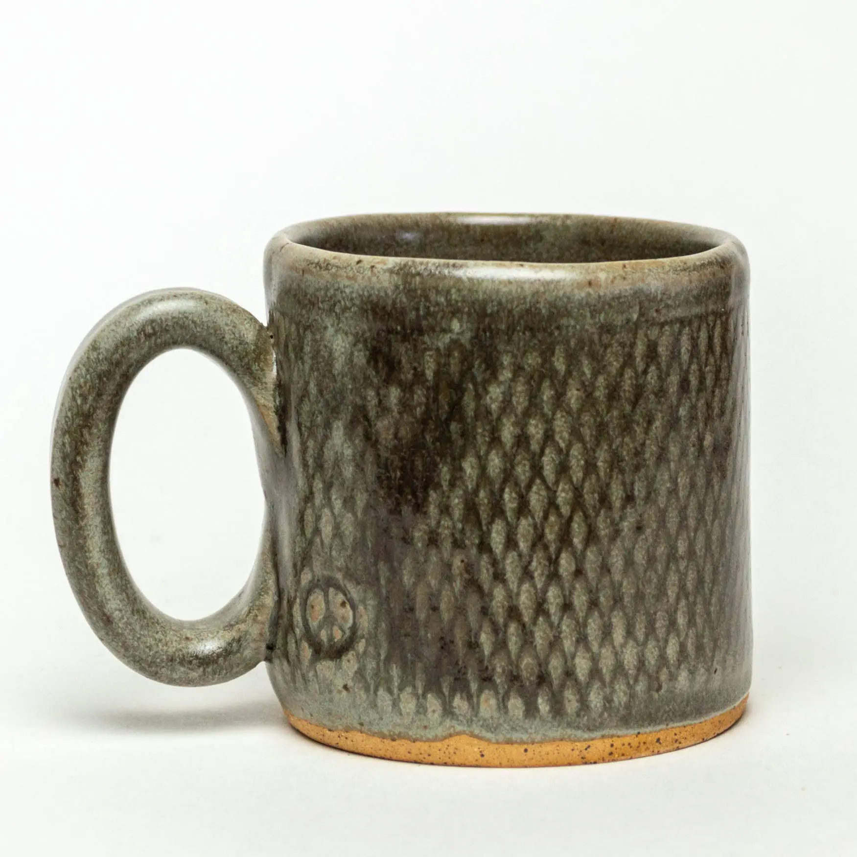 Handmade Horse Mug (Green) - Image 5